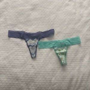 Victoria’s Secret Lace Thong Set